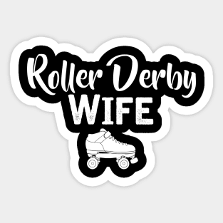 Roller Derby Wife Sticker